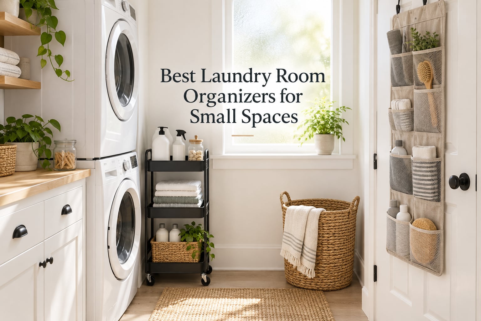 Best Laundry Room Organizers for Small Spaces