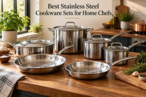 Best Stainless Steel Cookware Sets for Home Chefs