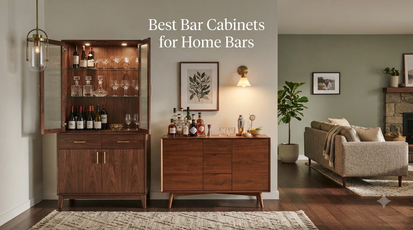 Best Bar Cabinets for Home Bars