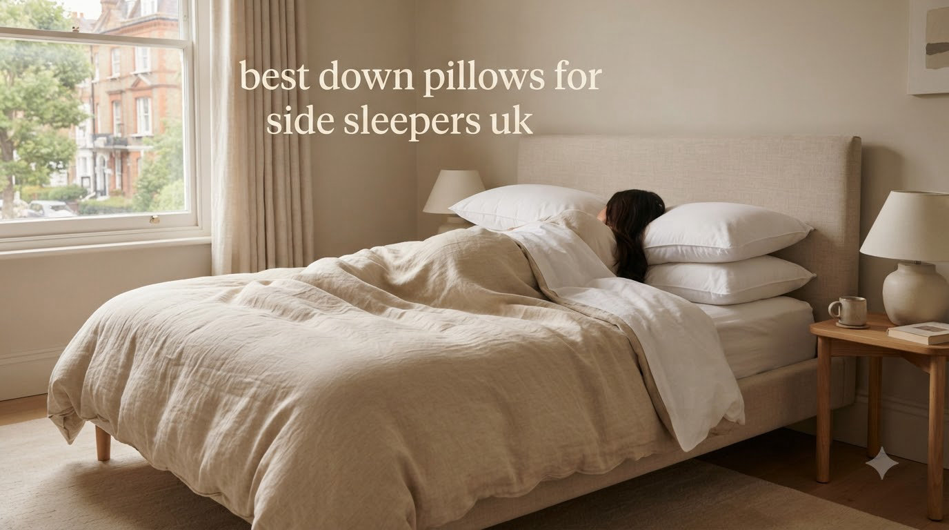 best down pillows for side sleepers uk