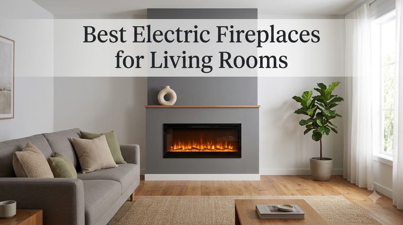 Best Electric Fireplaces for Living Rooms