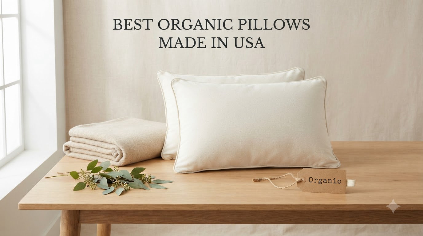 best organic pillows made in usa