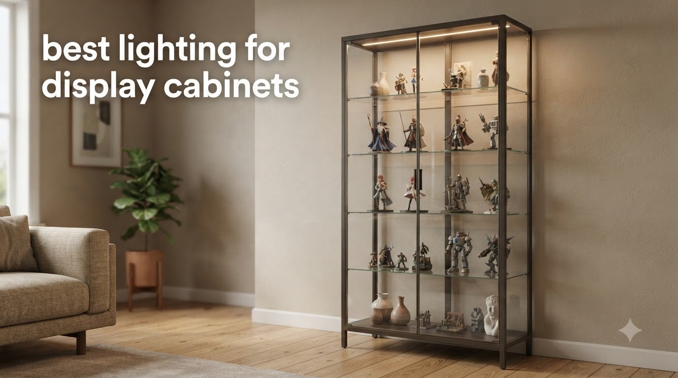best lighting for display cabinets