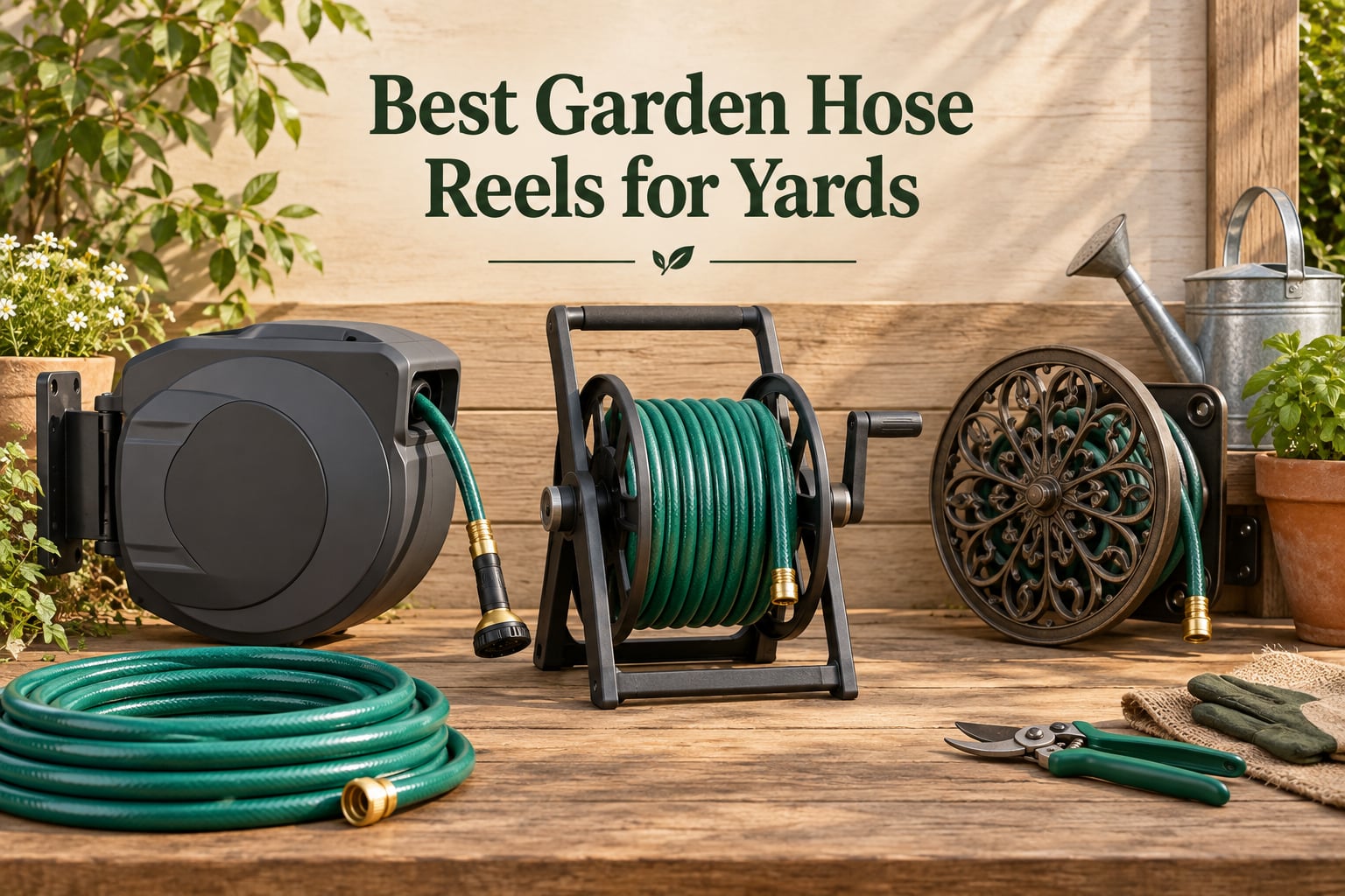 Best Garden Hose Reels for Yards