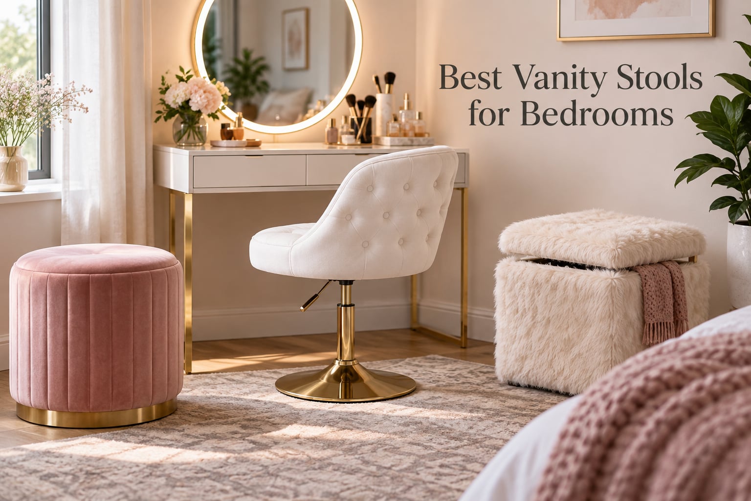 Best Vanity Stools for Bedrooms