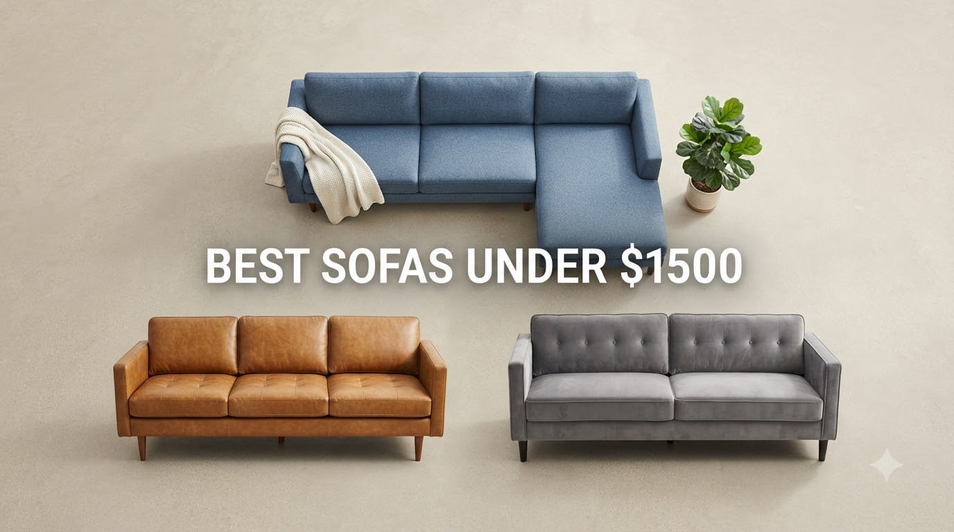 best sofas under $1500