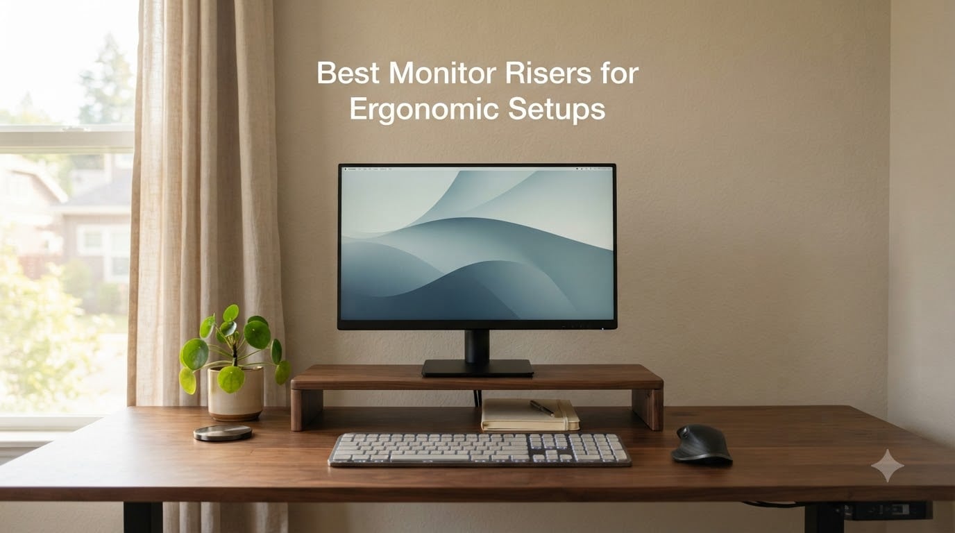 Best Monitor Risers for Ergonomic Setups
