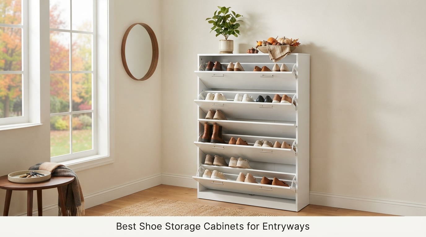 Best Shoe Storage Cabinets for Entryways