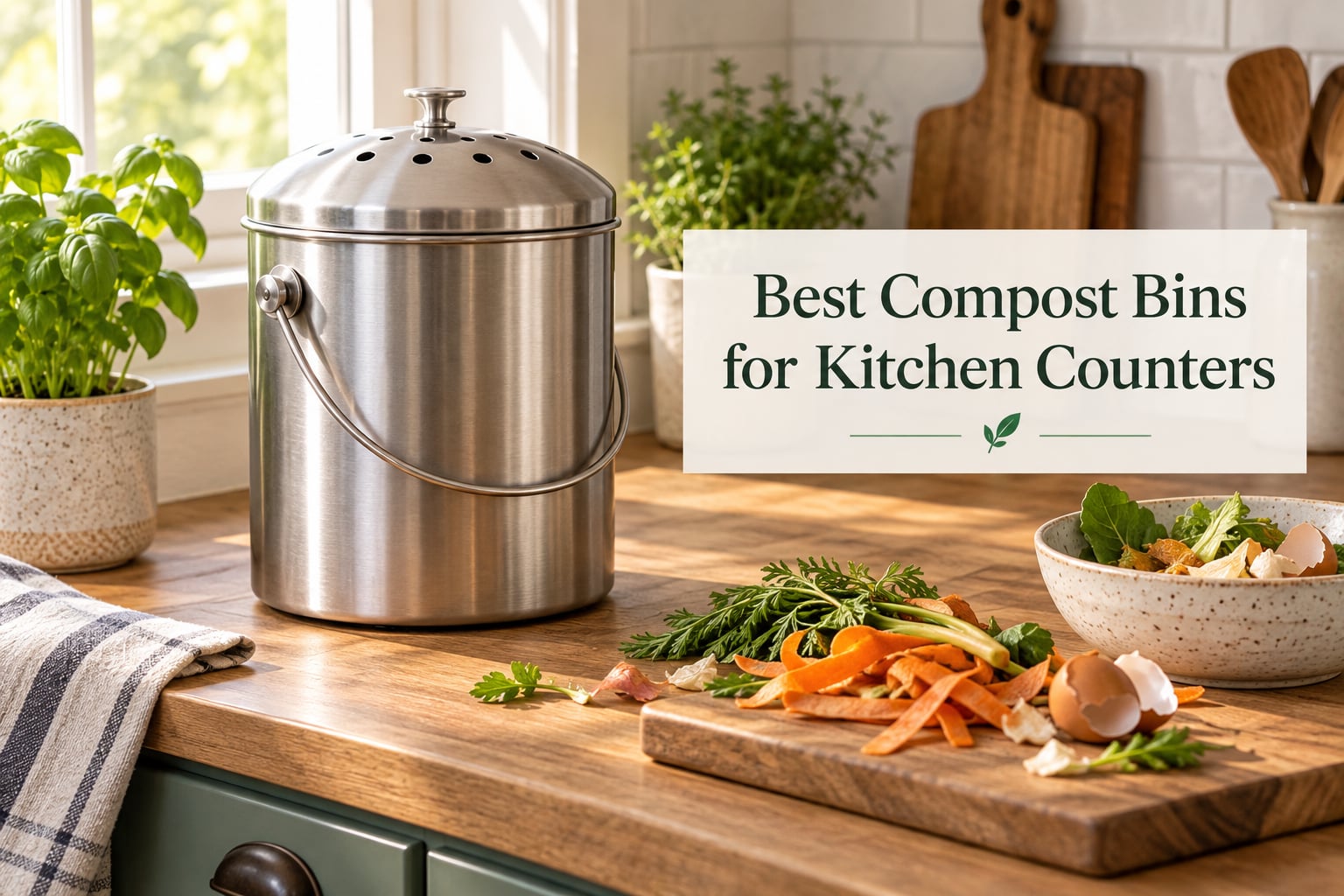 Best Compost Bins for Kitchen Counters