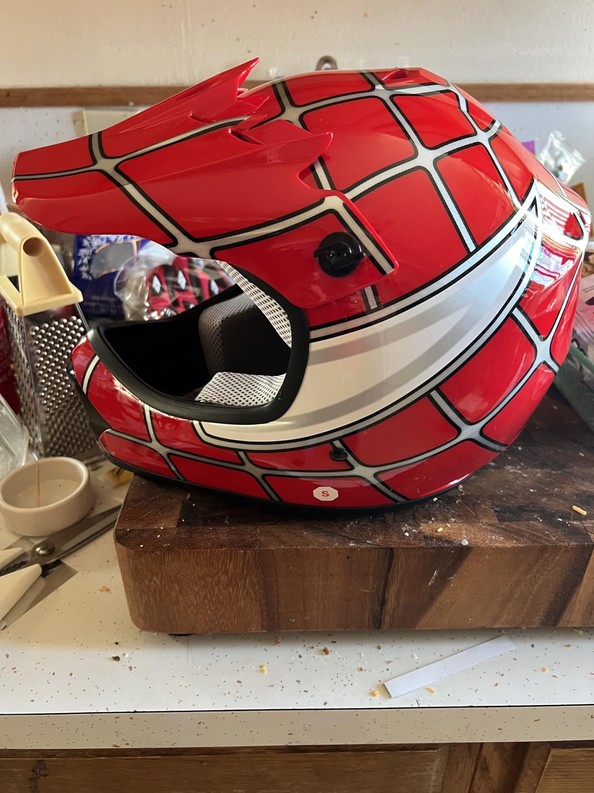 TCMT Youth Kids Dirt Bike Helmet DOT Approved Full Face Motocross Gear customer photo 1