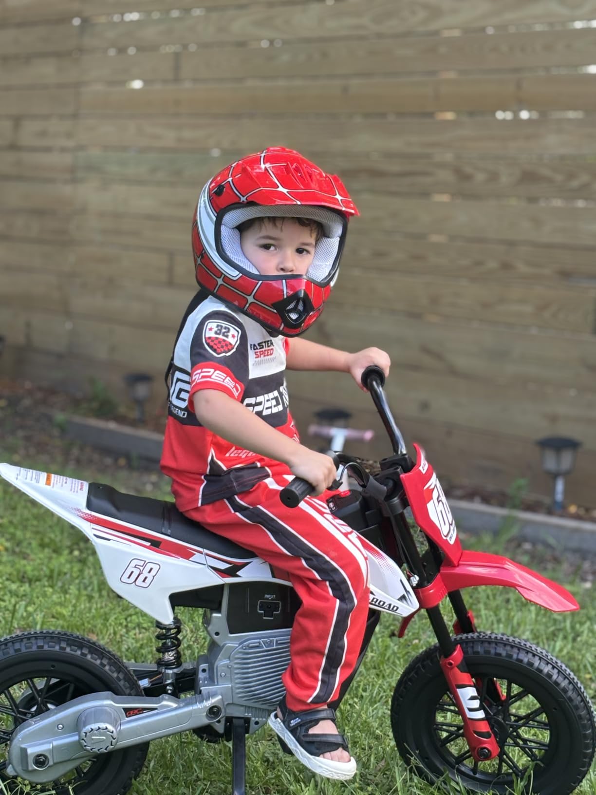 TCMT Youth Kids Dirt Bike Helmet DOT Approved Full Face Motocross Gear customer photo 2