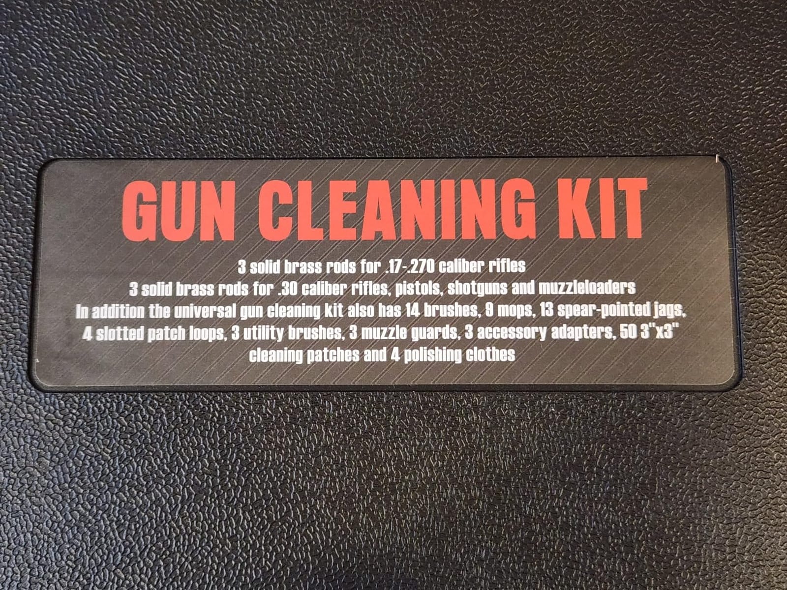 GLORYFIRE Universal Gun Cleaning Kit with Jags and Rods for All Caliber customer photo 1