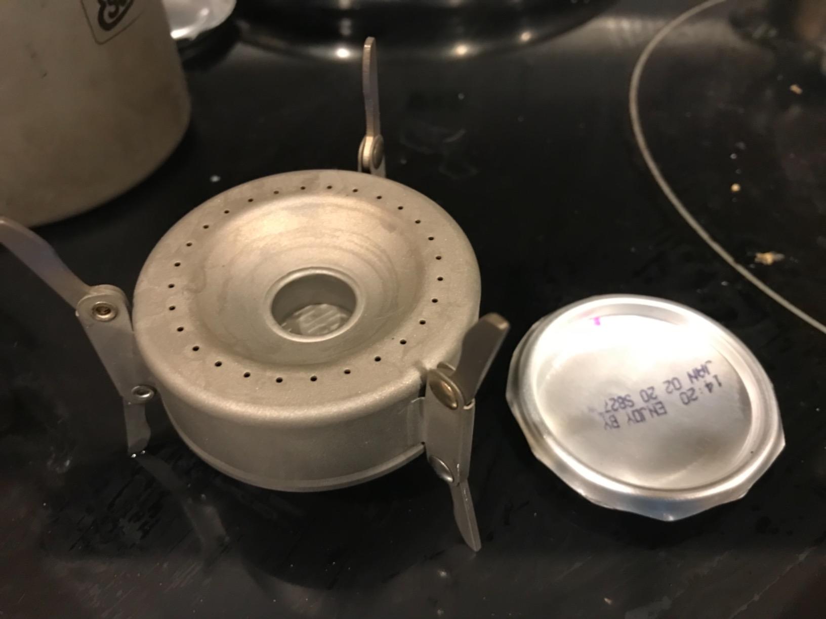 Vargo Titanium Triad Multi-Fuel Stove - Solid Titanium Construction, Lightweight, and Versatile customer photo 1