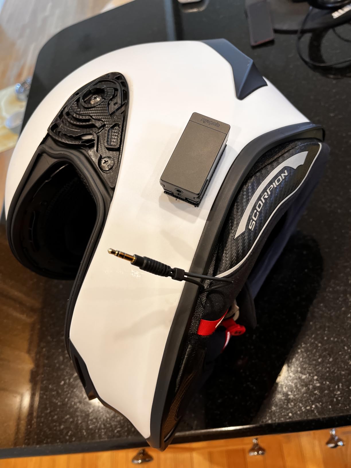 I A S U S High Def XSound 4 Helmet Speakers - Motorcycle Snowboard Helmet Speakers - Works with Most Comms with Earbud Ports – Includes Accessories for Install customer photo 1
