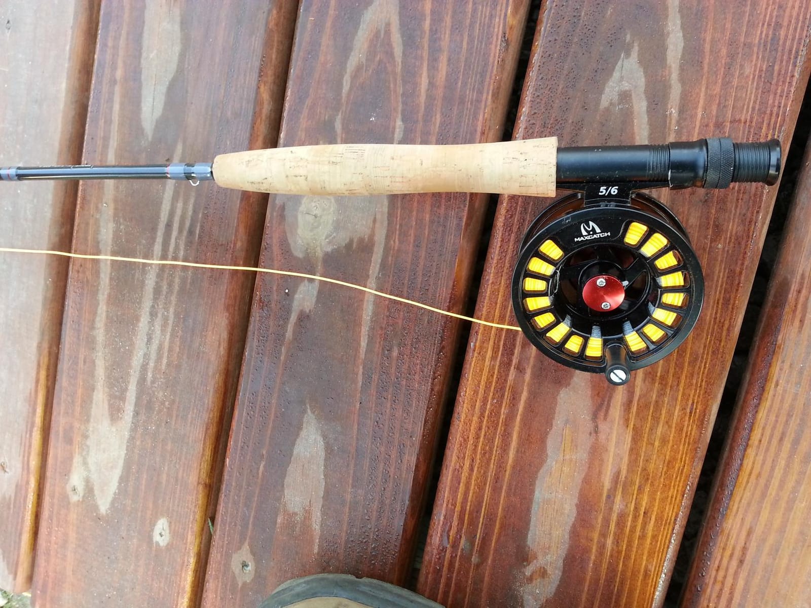 Maxcatch Tino Fly Fishing Reel, Large Arbor All Aluminum with CNC Cutting Trout Fly Reels, 3/4 5/6 7/8wt customer photo 2