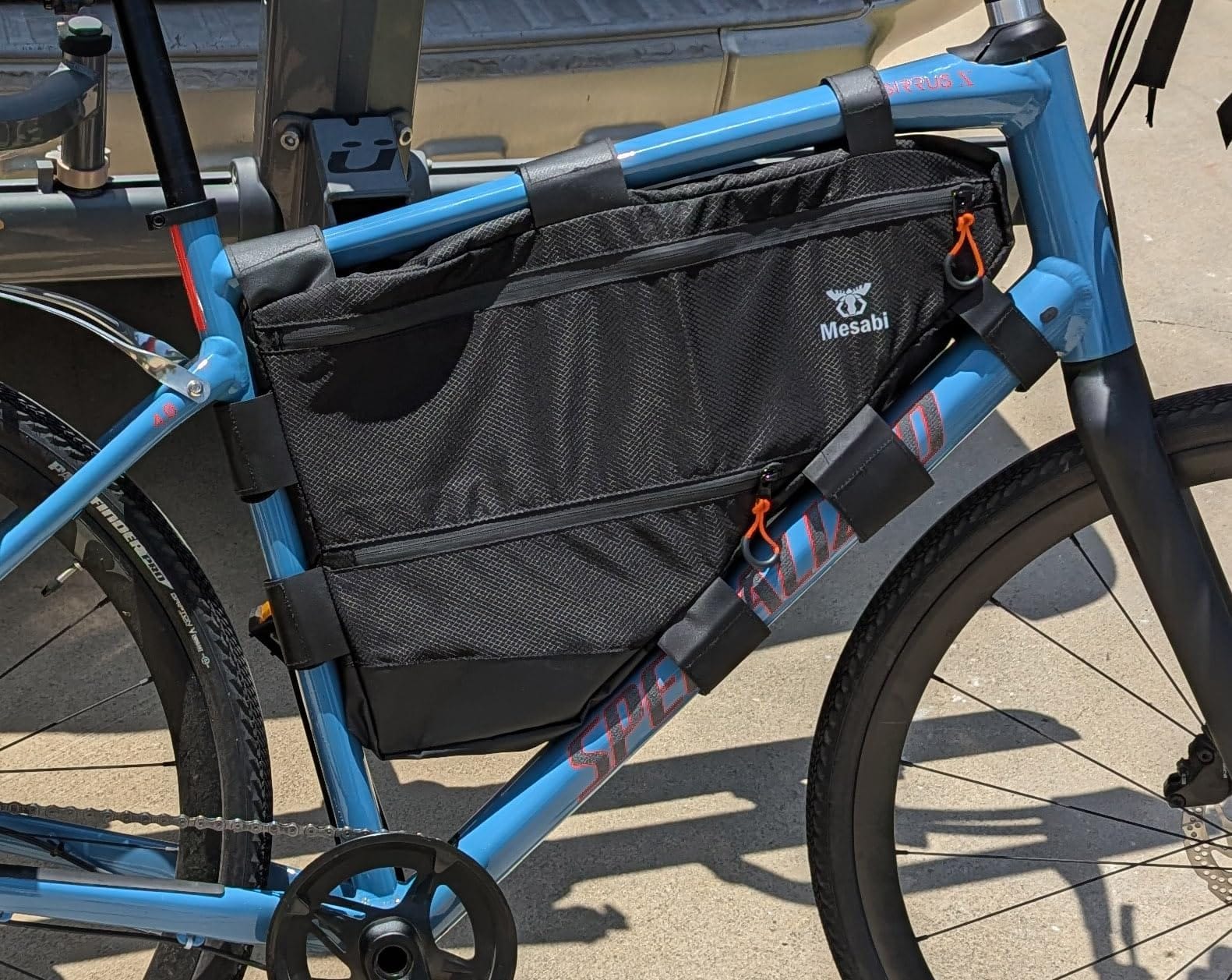 Touring Road Bike Full Frame Bag | Bicycle Bikepacking, Touring, Commuting Pack | Small (6.5L), Medium (12L), Large (14L) customer photo 2