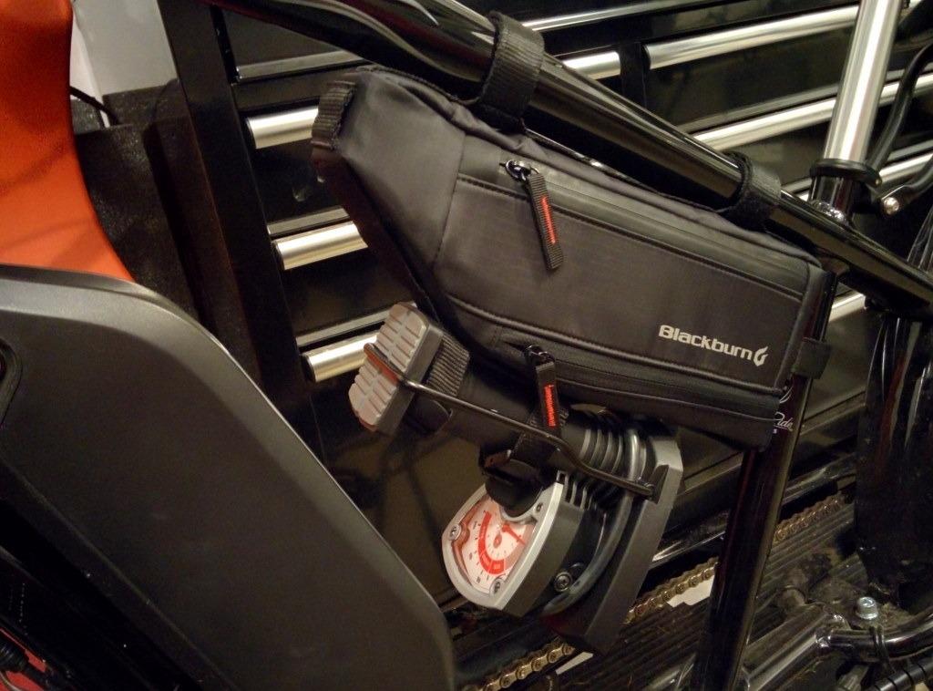 Blackburn Outpost Bike Frame Bag (Black, customer photo 1