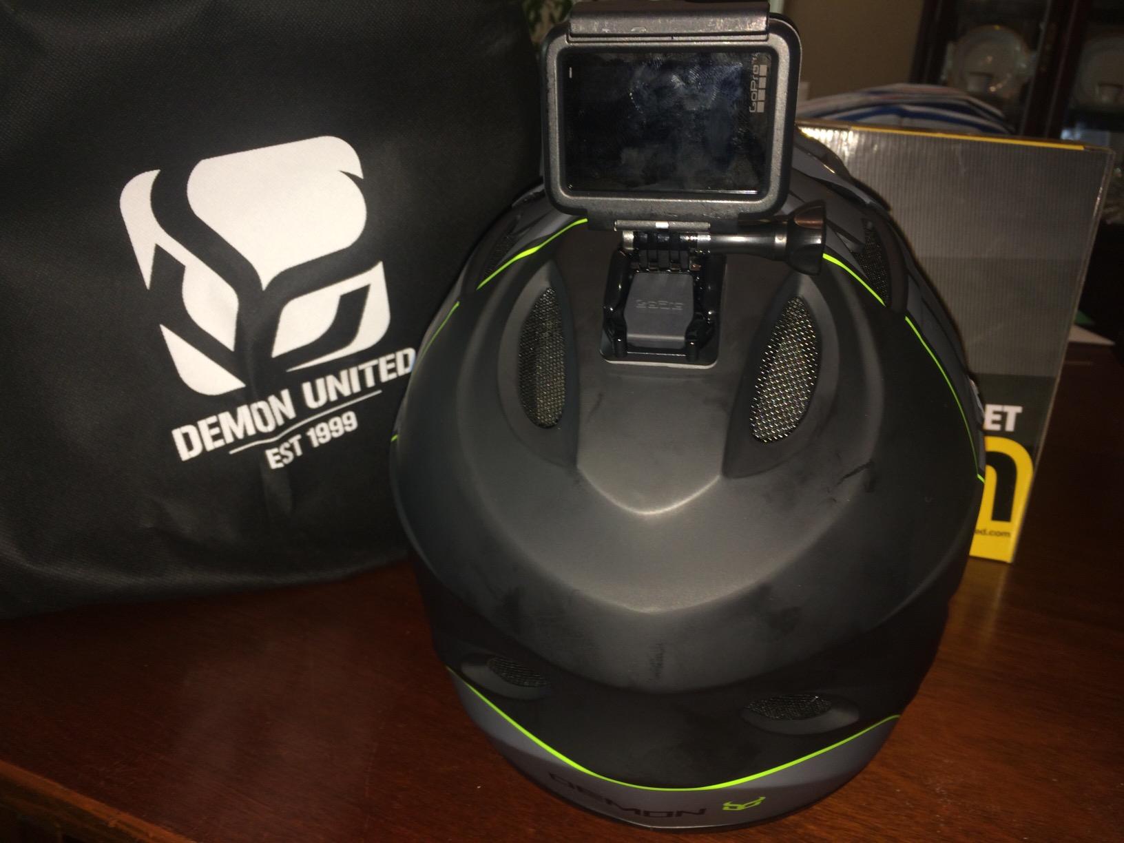 Demon United Podium Fullface Bike Helmet- 13 Vents- Lightweight- Breathable customer photo 2