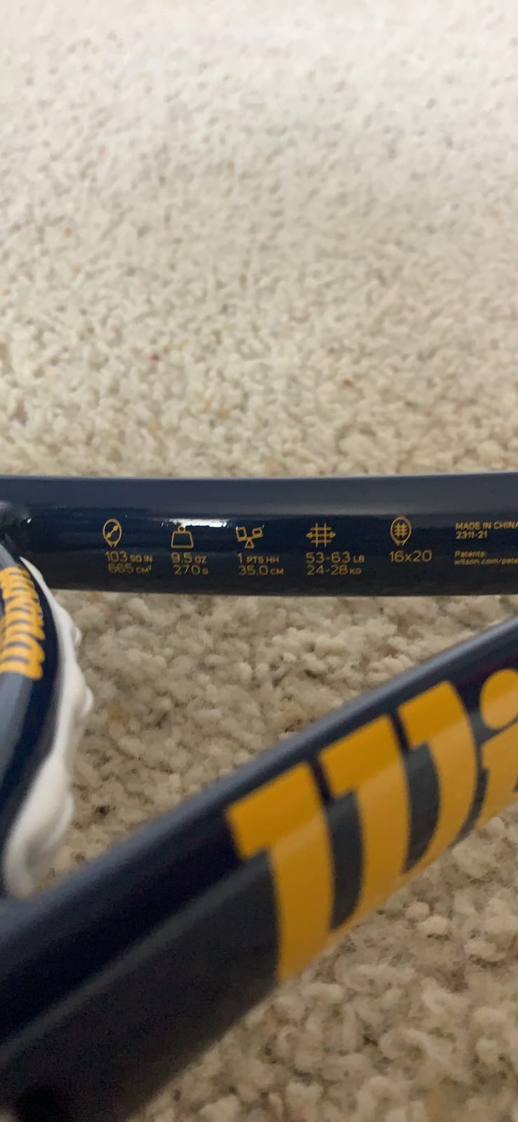 Wilson Profile Adult Recreational Tennis Racket customer photo 1