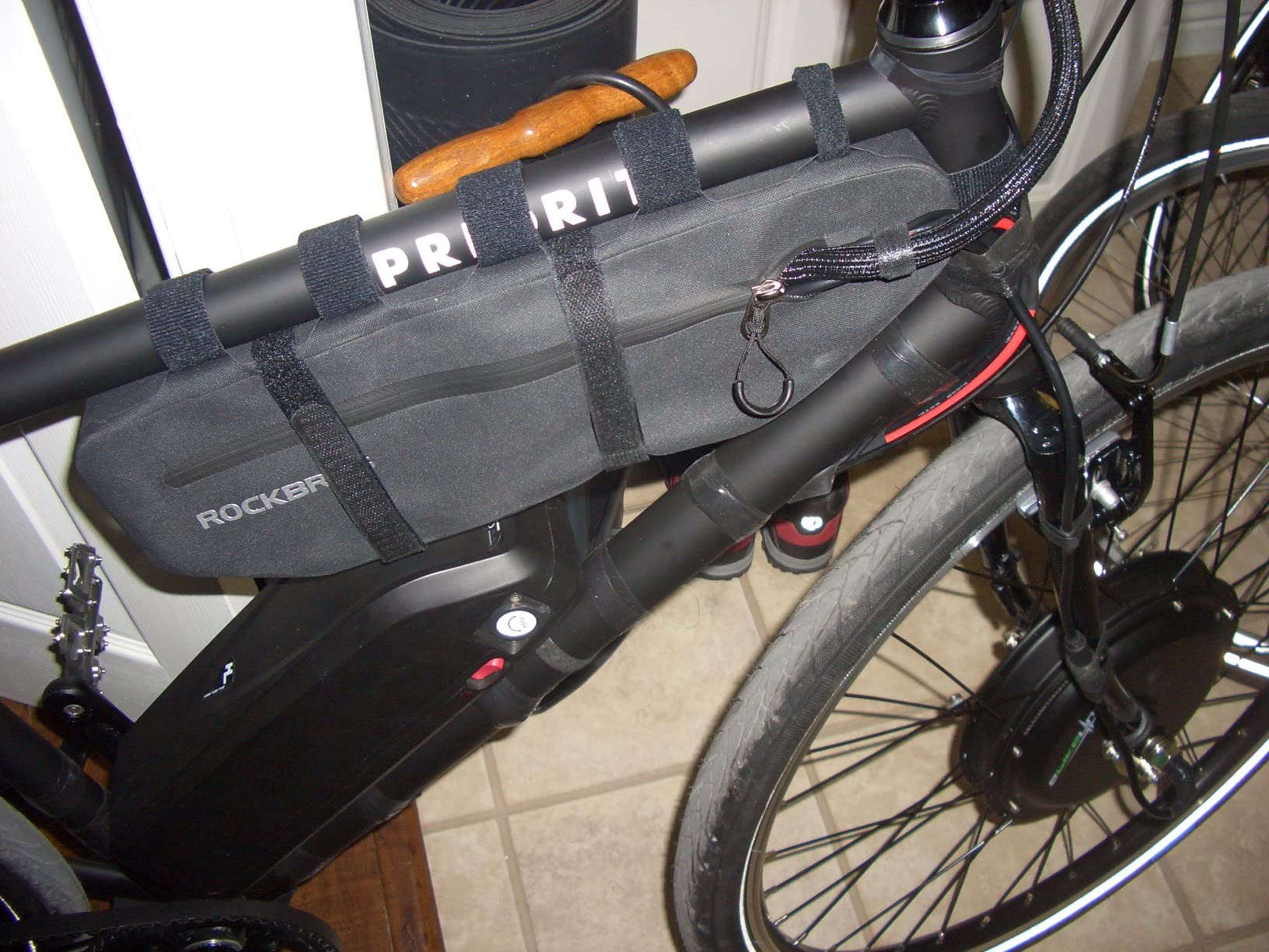 ROCKBROS Bike Frame Bag 840D Nylon Waterproof Bike Triangle Bag Bicycle customer photo 1