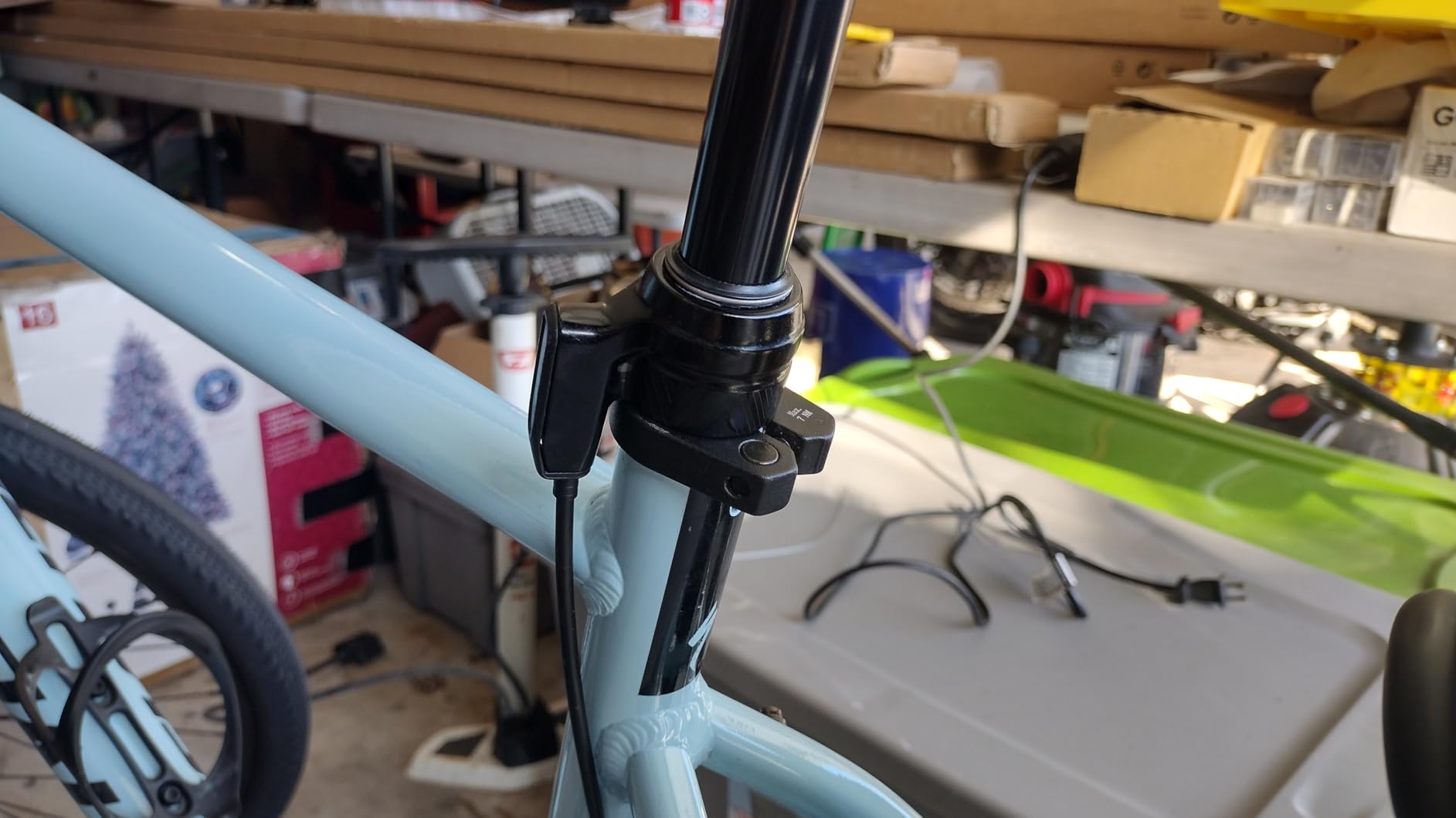 PNW Components Coast Suspension Dropper Post – Adjustable Air Suspension Seatpost customer photo 1