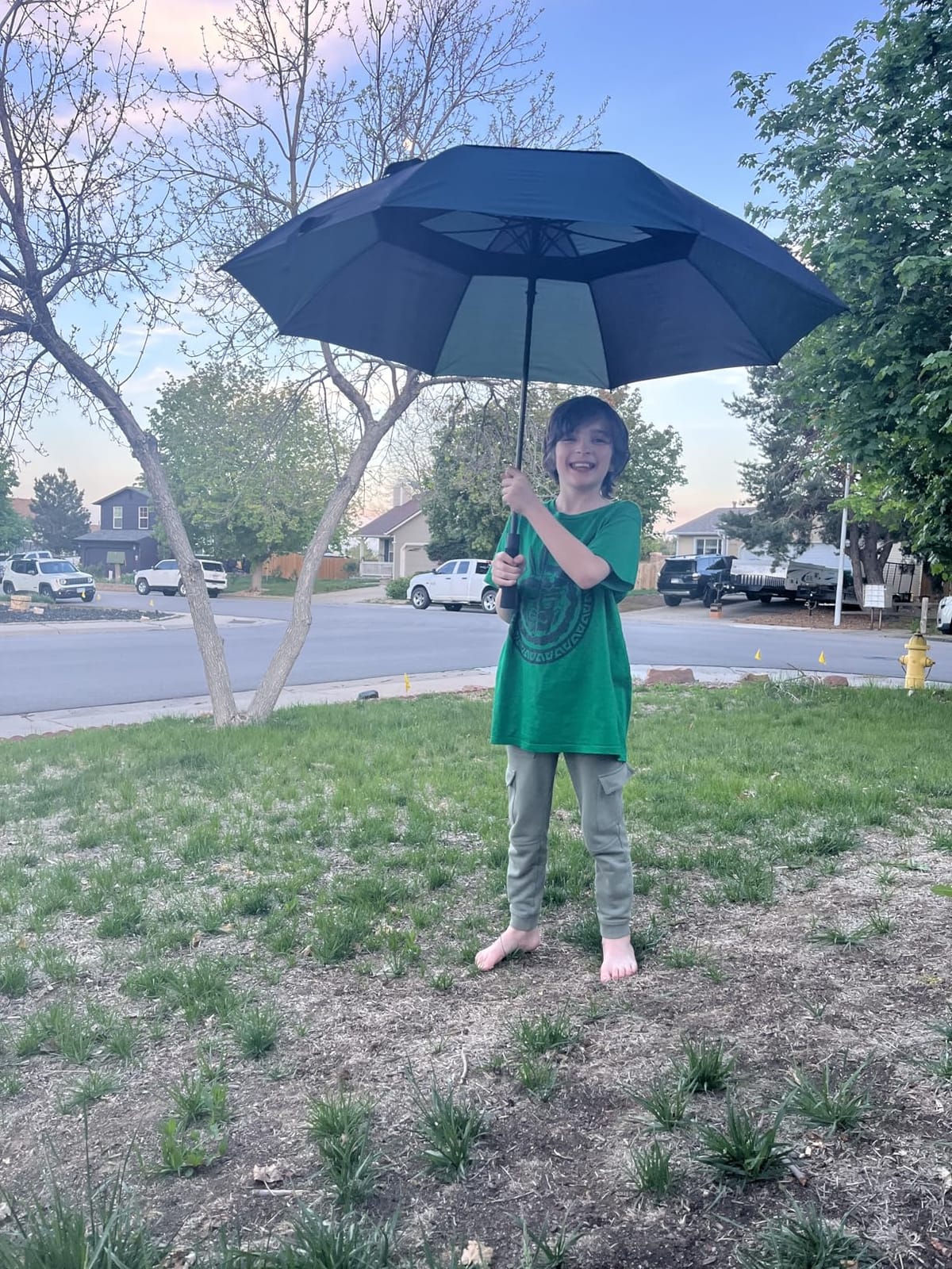 MRTLLOA Extra Large Golf Umbrella,54/62/68/72 Inch Automatic Open Umbrella customer photo 2