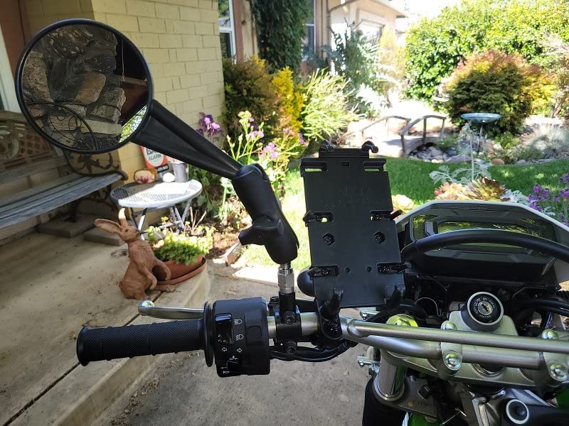 RAM MOUNTS Quick-Grip XL Phone Mount with Handlebar U-Bolt Base customer photo 2