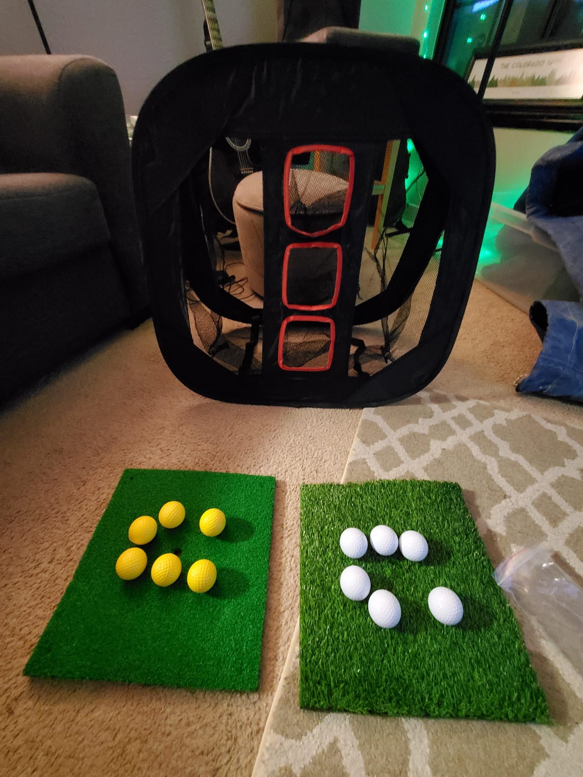 DuraRange Pop-Up Golf Chipping Net for Short Game Practice customer photo 2