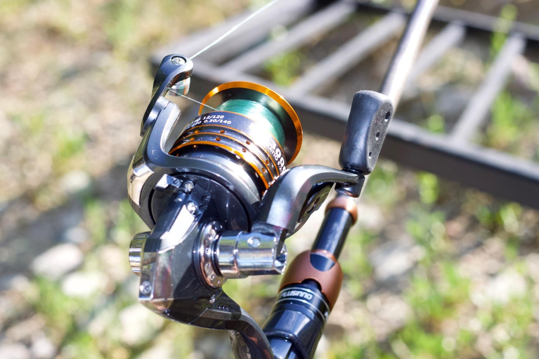 PLUSINNO Fishing Rod and Reel Combos, Bronze Warrior Toray IM6 Carbon Matrix Telescopic Fishing Rod Pole, 12 +1 Shielded Bearings Stainless Steel BB Spinning Reel, Travel Freshwater Fishing Gear customer photo 2