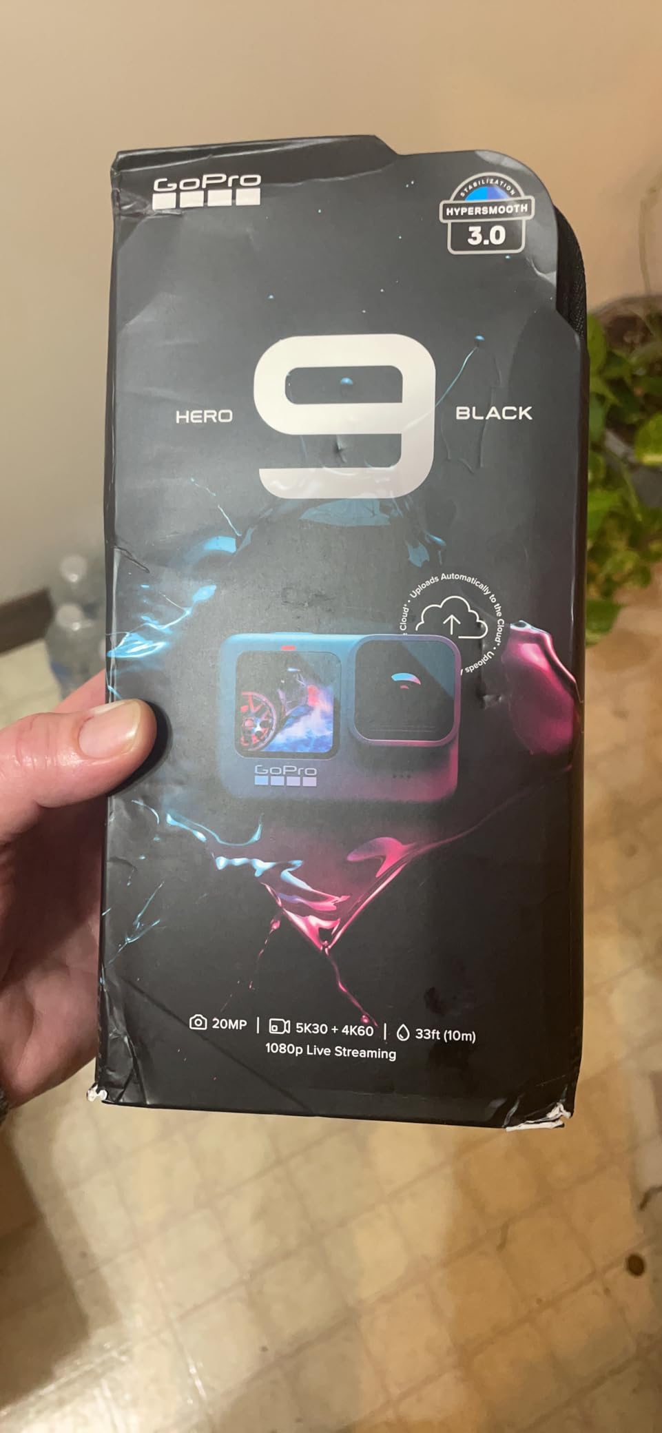 GoPro HERO9 Black - Waterproof Action Camera with Front LCD and Touch Rear Screens, 5K Ultra HD Video, 20MP Photos, 1080p Live Streaming, Webcam, Stabilization customer photo 1