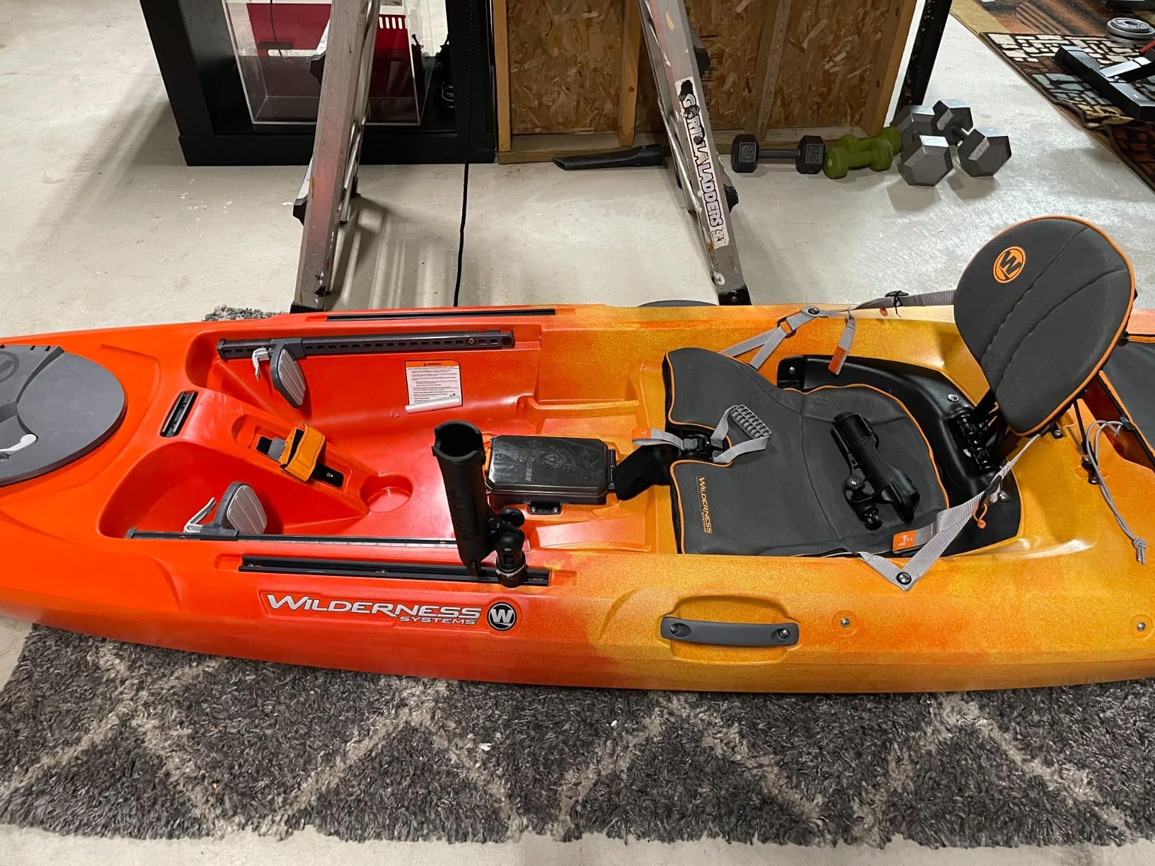 RAILBLAZA Kayak Rod Holder Tube with MiniPort Track Mount Base for Baitcasting, Spinning and Conventional Reels customer photo 2