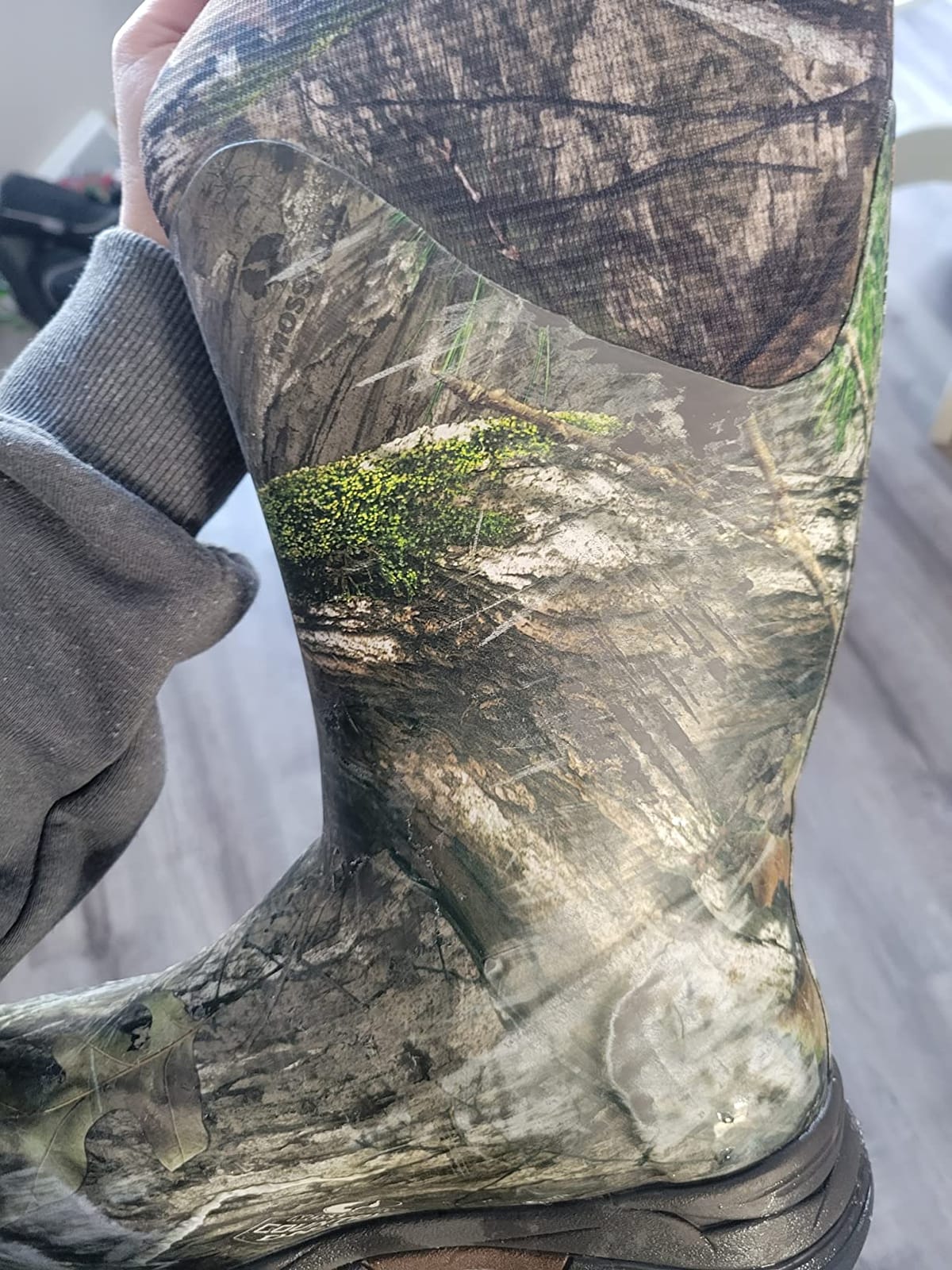 MUCK Men's Mossy Oak® Country DNA™ Woody Arctic Ice Tall Boot + Vibram AGAT customer photo 1