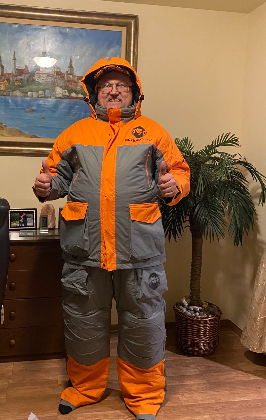 Nordic Legend Aurora Series Ice Fishing Suit, Insulated Bibs and Jacket, Waterproof Gear for Ice Fishing and Snowmobiling customer photo 1