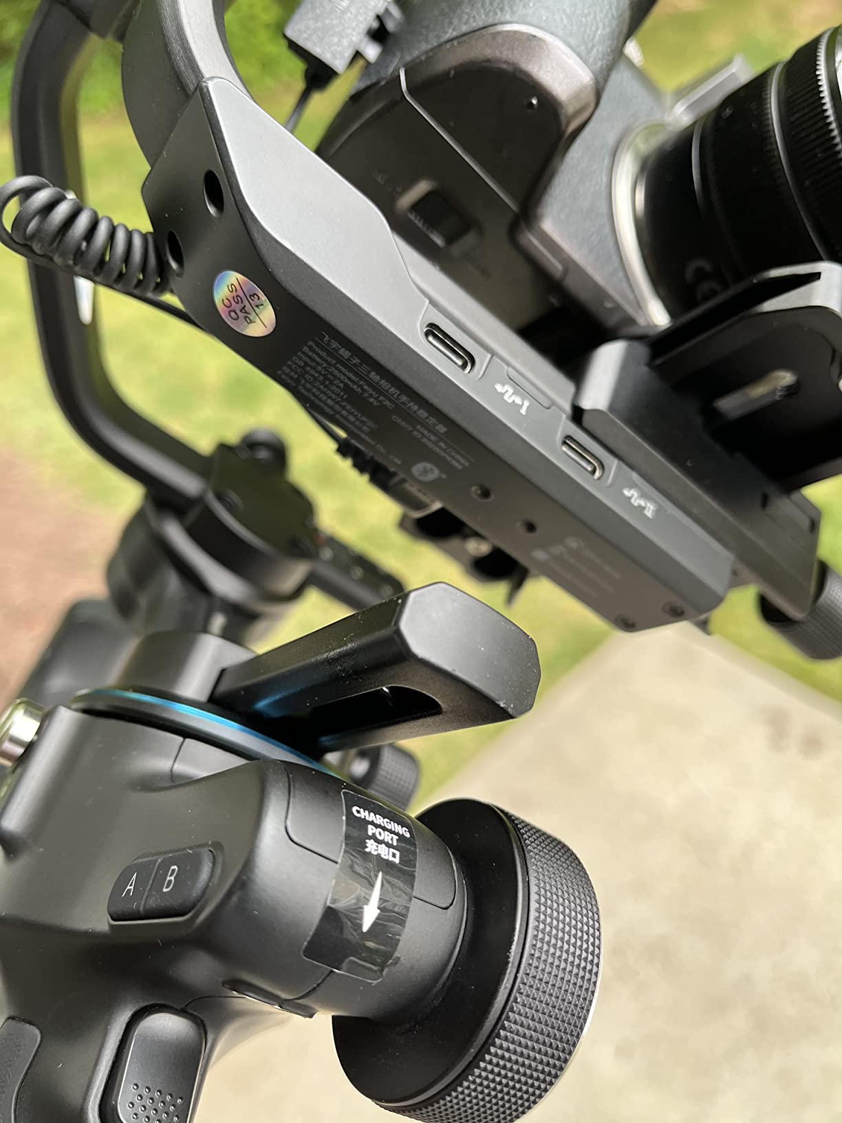 FeiyuTech SCORP-C Gimbal Stabilizer for Cameras DSLR and Mirrorless Camera customer photo 1