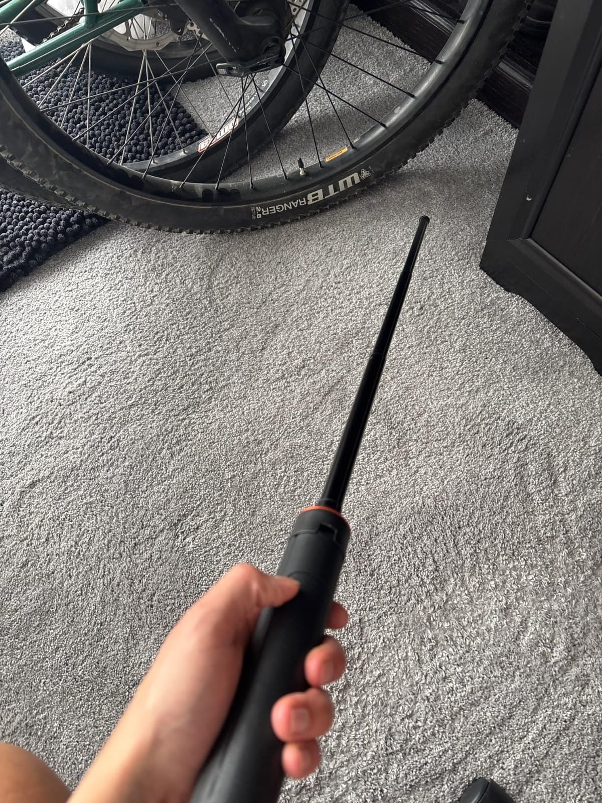 UURig Telescopic Selfie Stick Long with Tripod, Waterproof Hand Grip, for Insta360x6/X5/X4, GoPro Hero 13 12 11 10 9 8 7 6 5 4 3 2, Fusion, Max, Session, AKASO, SJCAM, DJI OSMO Action 6/5Pro/4/3 GoPro customer photo 2