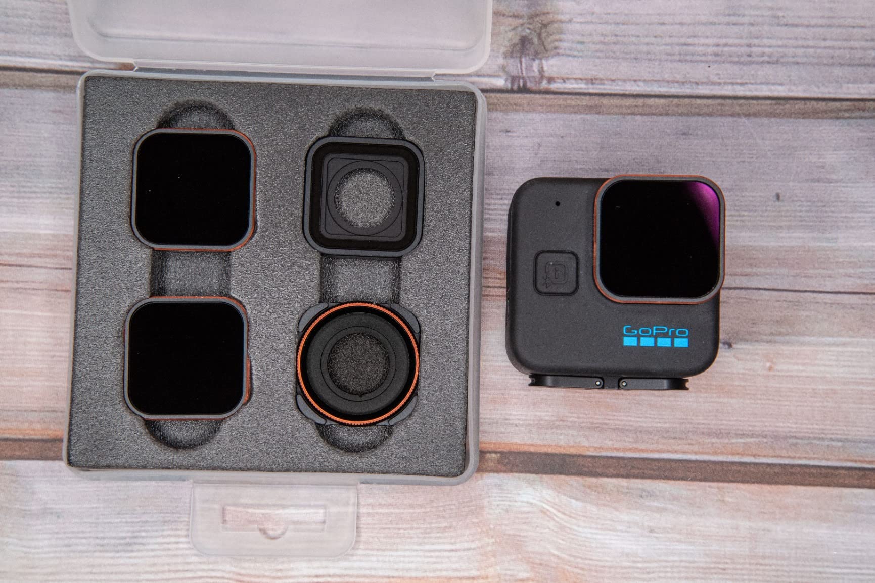 K&F CONCEPT 4 Pack ND CPL Filter Set for GoPro Hero 13/12/11/10/9 customer photo 1