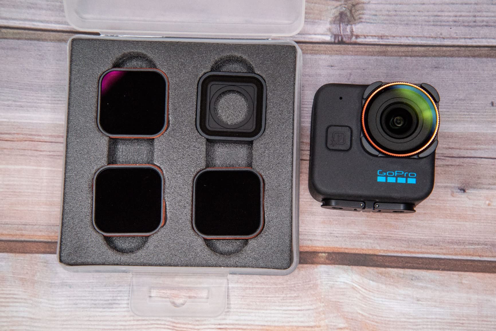 K&F CONCEPT 4 Pack ND CPL Filter Set for GoPro Hero 13/12/11/10/9 customer photo 2