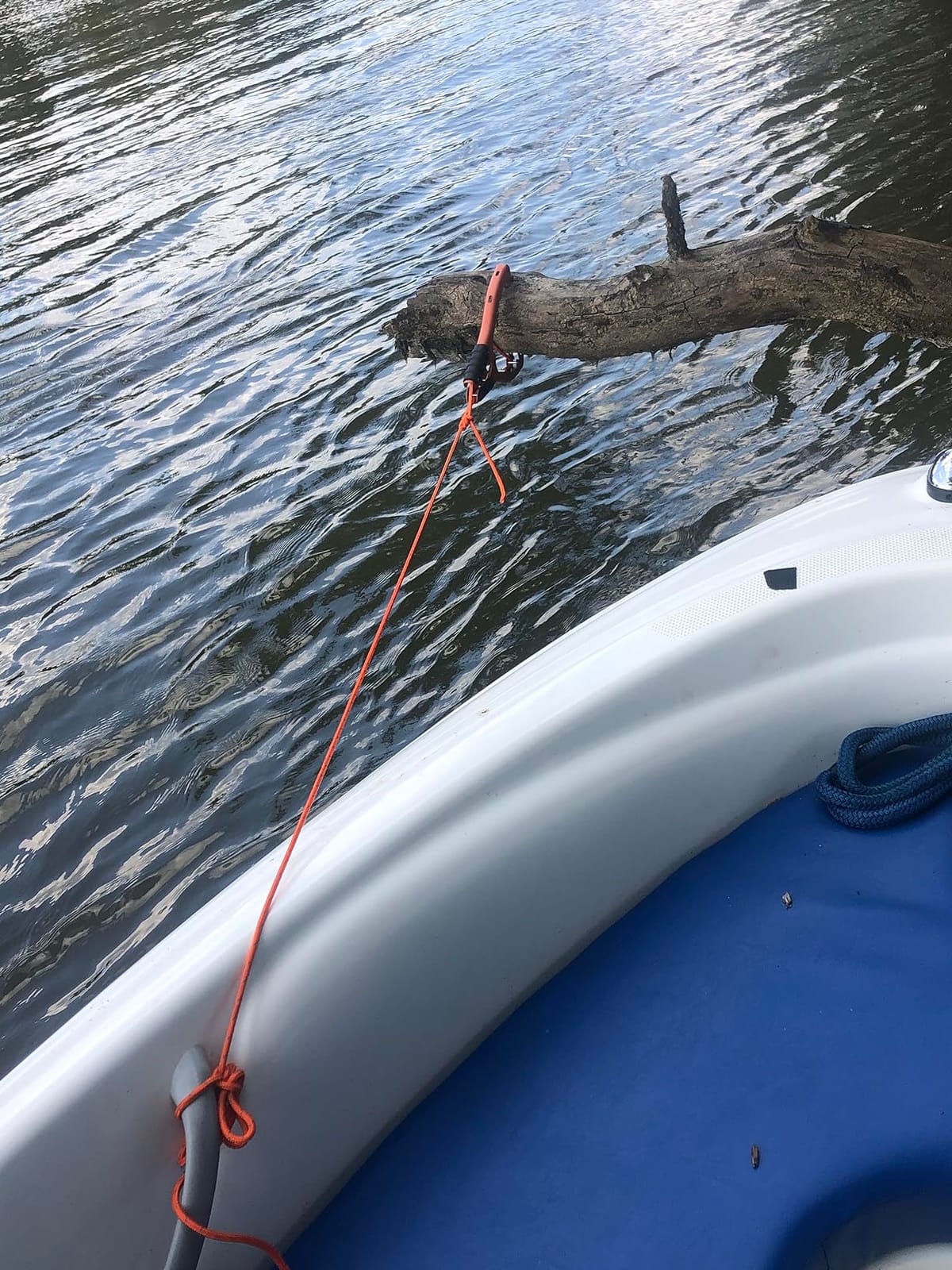 Kayak Anchor Grip, Stainless Steel Boat Anchor with 5mm Paracord customer photo 1
