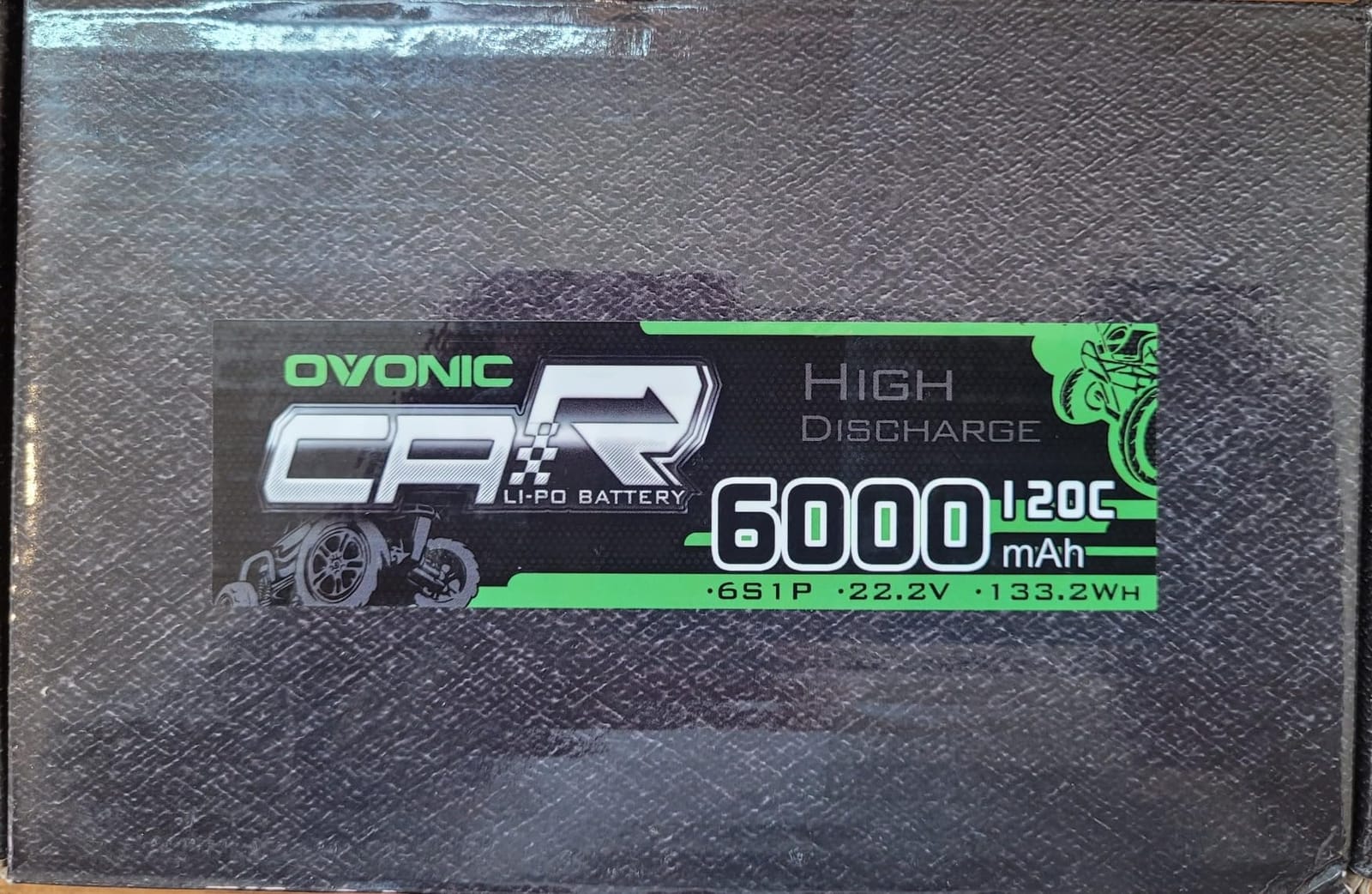 OVONIC 6S LiPo Battery 6000mAh 22.2V 120C RC Battery with EC5 Connector (2 Pack) customer photo 2