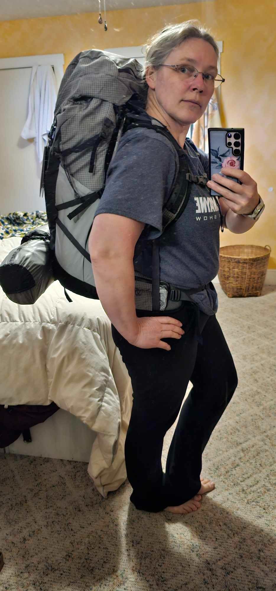 Osprey Tempest Pro 40L Women's Hiking Backpack with Hipbelt, Silver Lining, WM/L customer photo 2