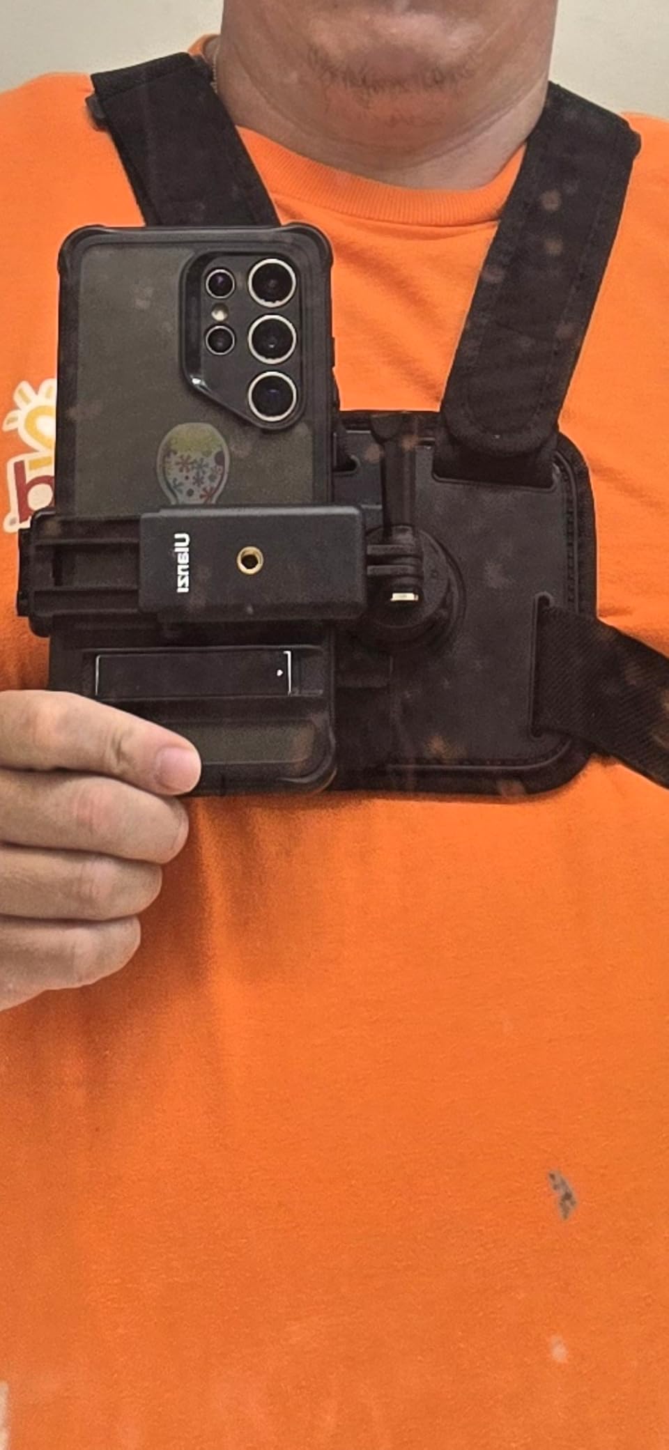 ULANZI CM028 Adjustable Chest Mount Harness for Action Camera Phone customer photo 2
