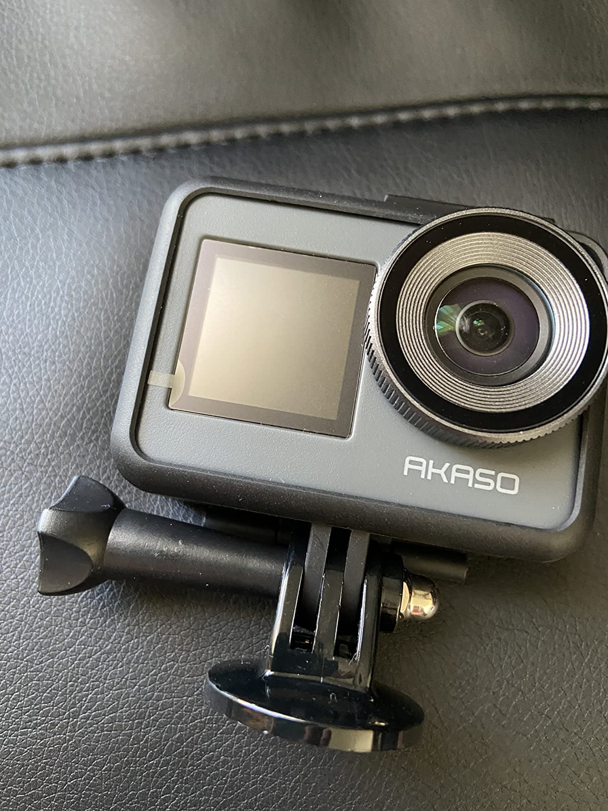 AKASO Brave 7 Action Camera 4K30FPS 20MP with Floating Hand Grip, Waterproof Camera with Touch Screen IPX8 33FT EIS 2.0 Zoom Support External Mic Voice Control with 2X 1350mAh Batteries customer photo 1