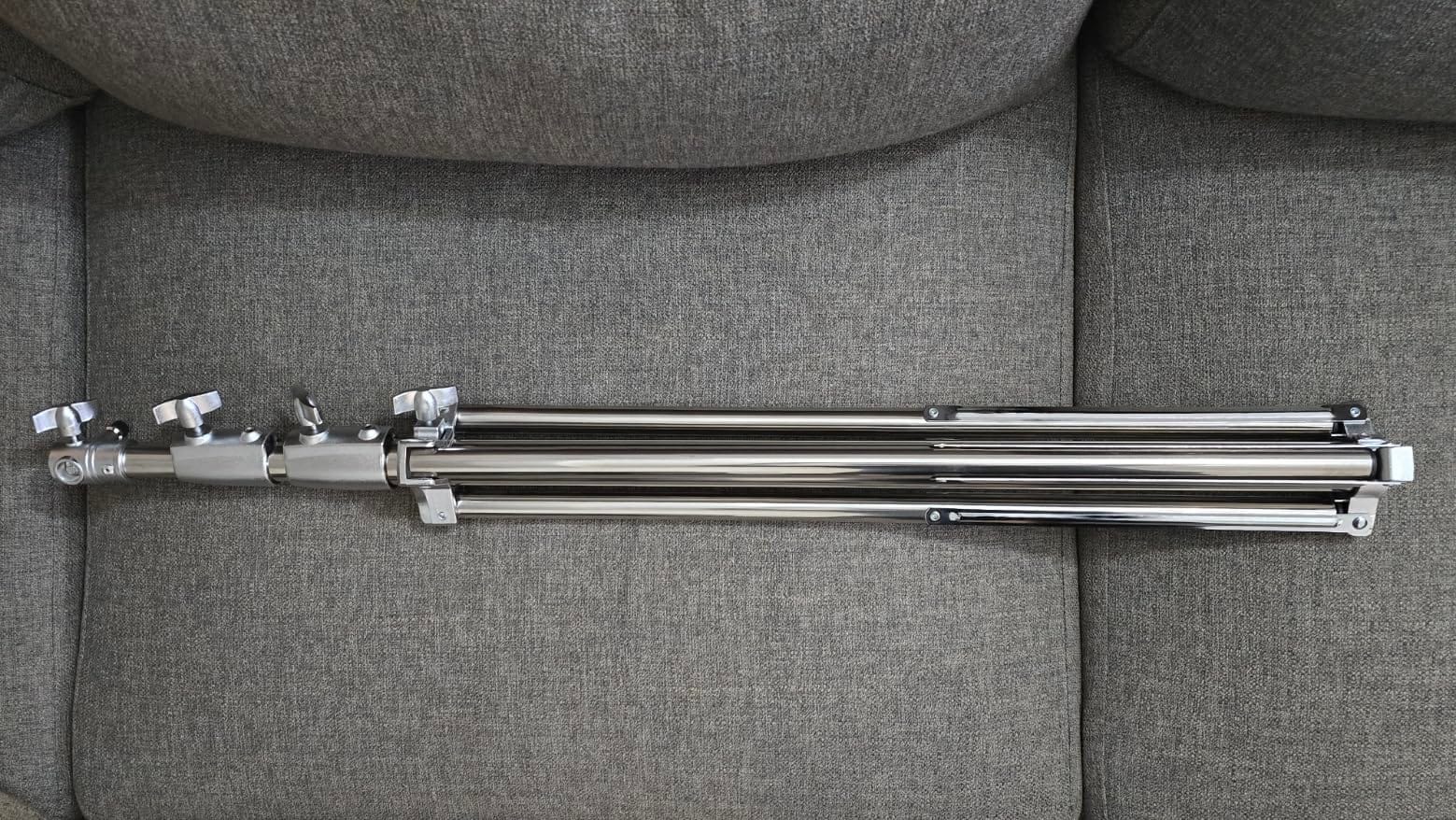 K&F CONCEPT Stainless Steel Light Stand 9.2ft/2.8m, Spring Cushioned customer photo 2