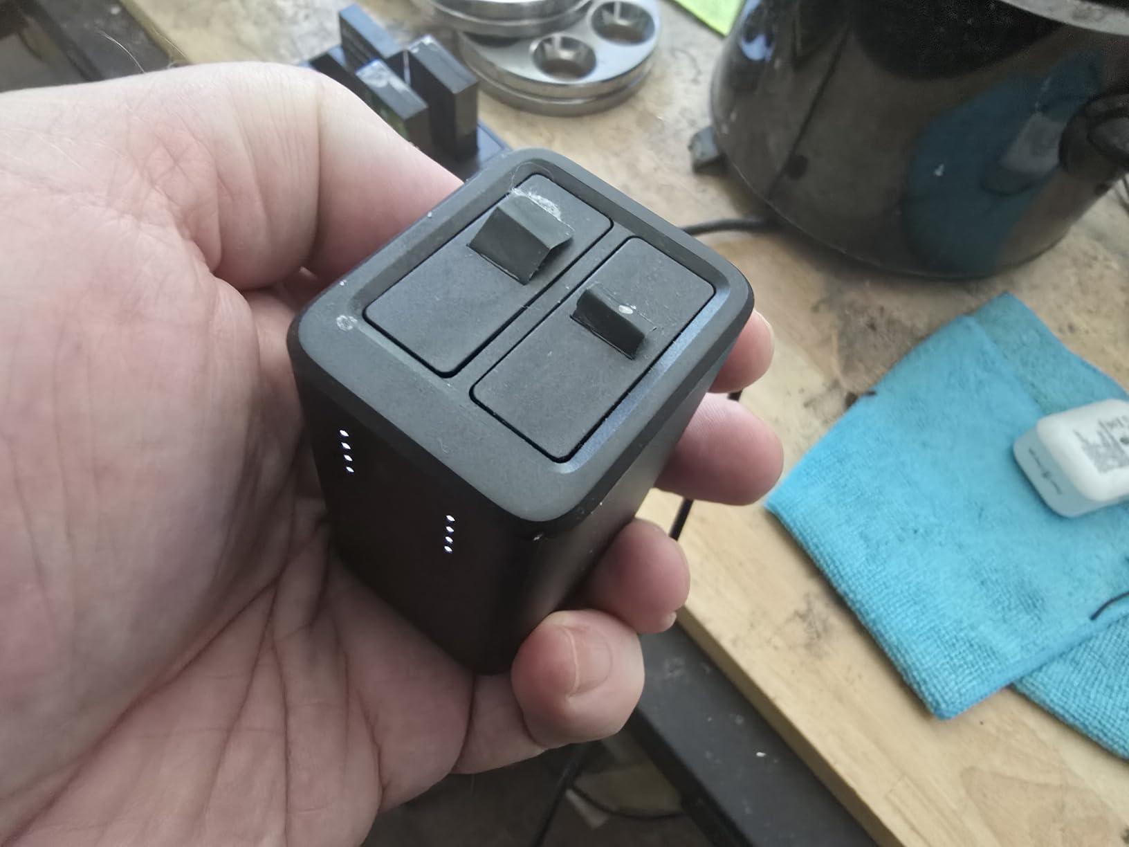 GoPro Dual Battery Charger + 2 Enduro Batteries for HERO13 Black customer photo 1