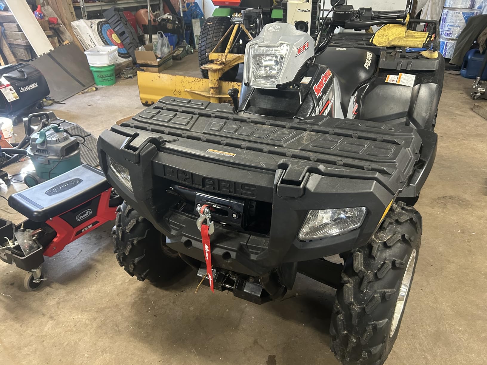 Nilight 3500 lbs ATV Winch 12V Electric Winches with Synthetic Winch Rope customer photo 1