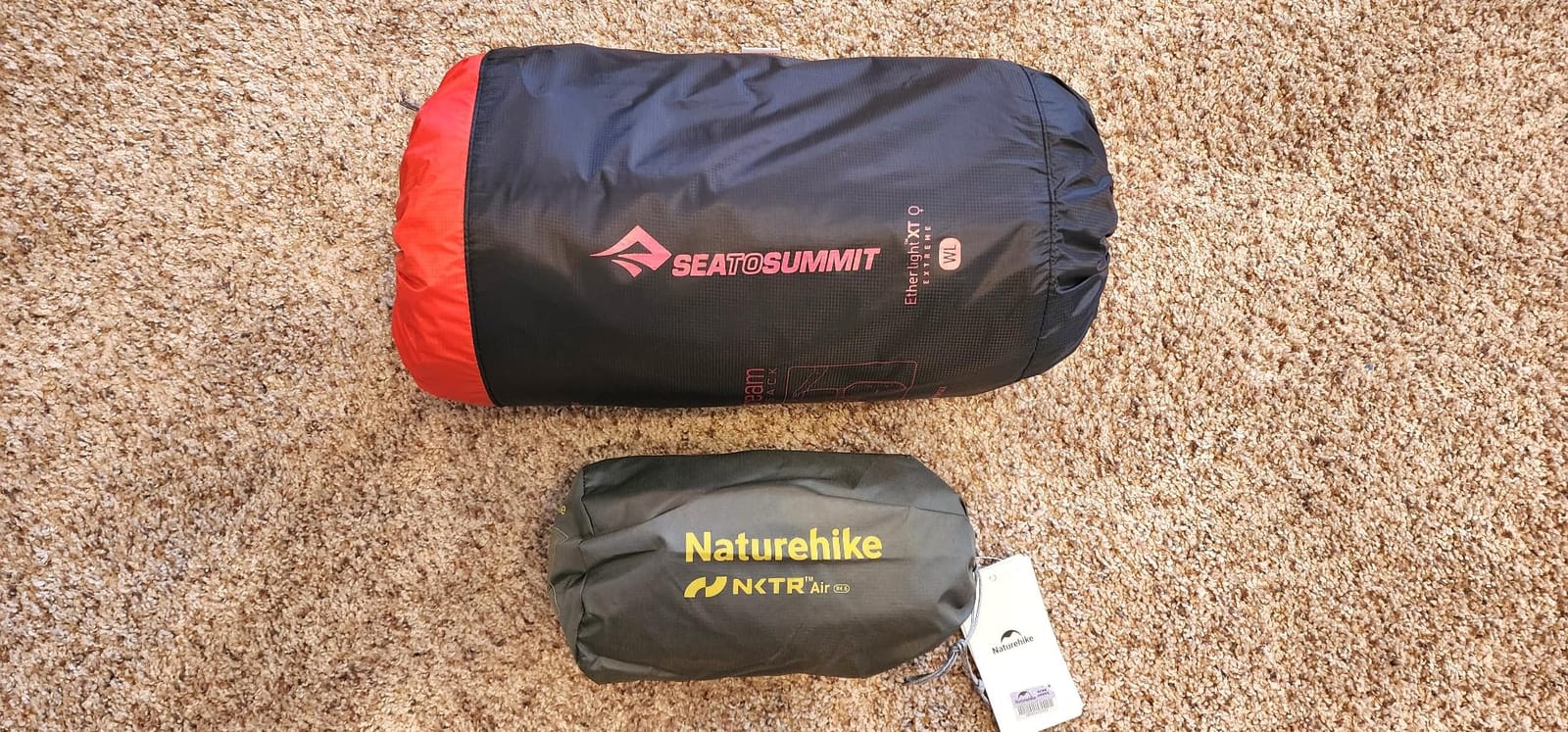 Naturehike Ultralight Insulated Sleeping Pad 4.6R-Value customer photo 1