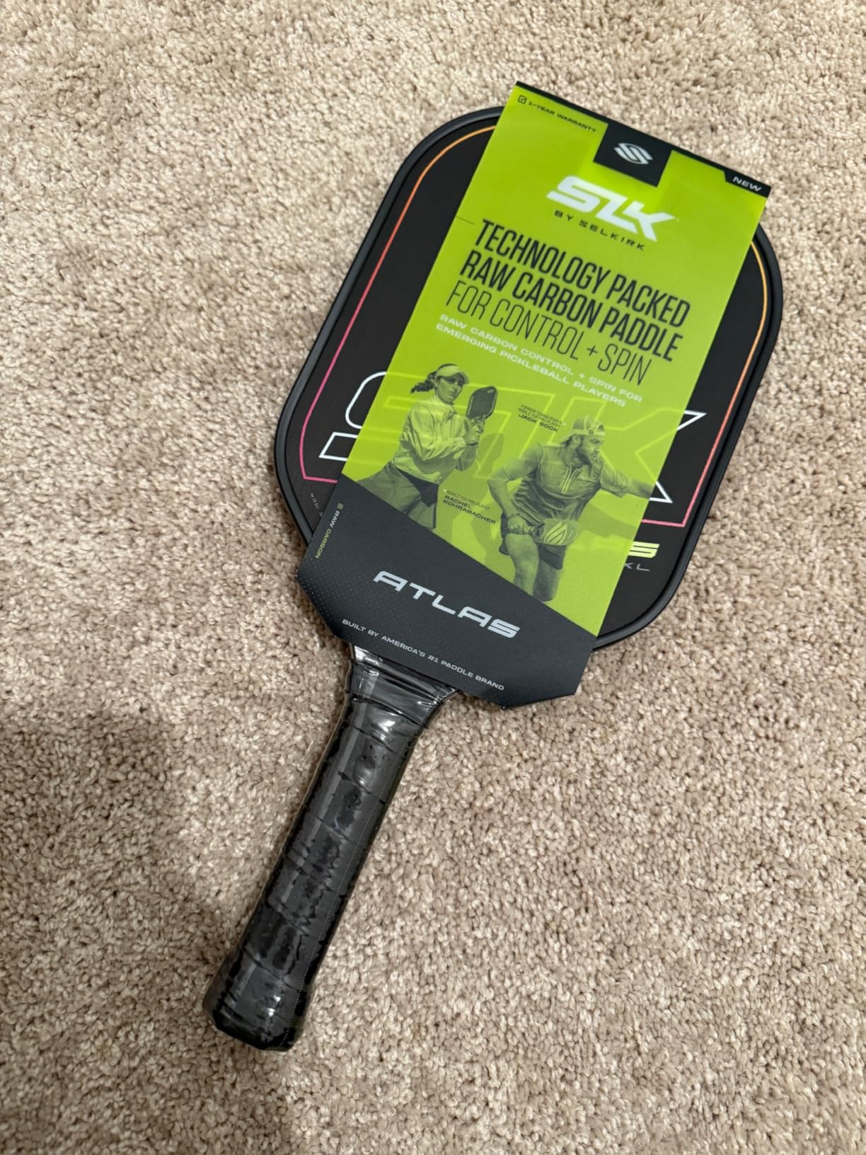 Selkirk Sport SLK Atlas Pickleball Paddles | Carbon Fiber Honeycomb customer photo 2