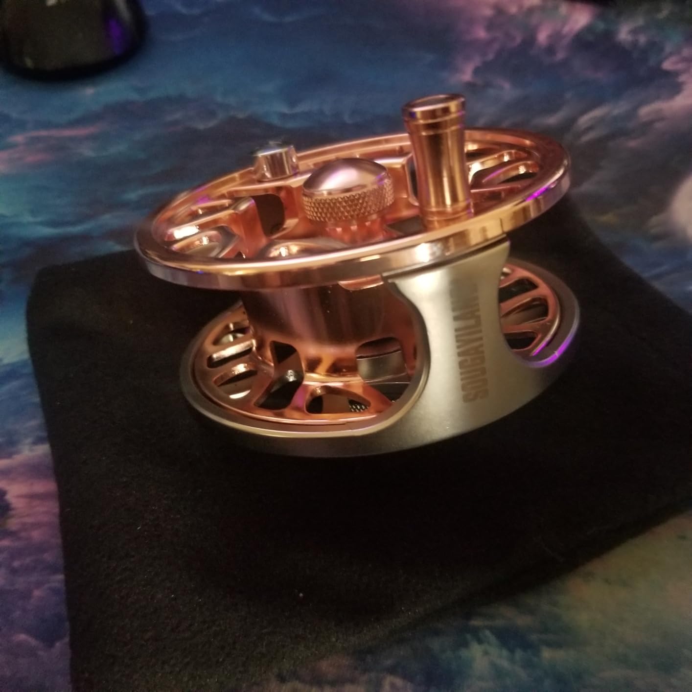 Sougayilang Fly Fishing Reel, CNC-Machined Aluminum Alloy, 5/6 Weight, Lightweight Trout Reel customer photo 1