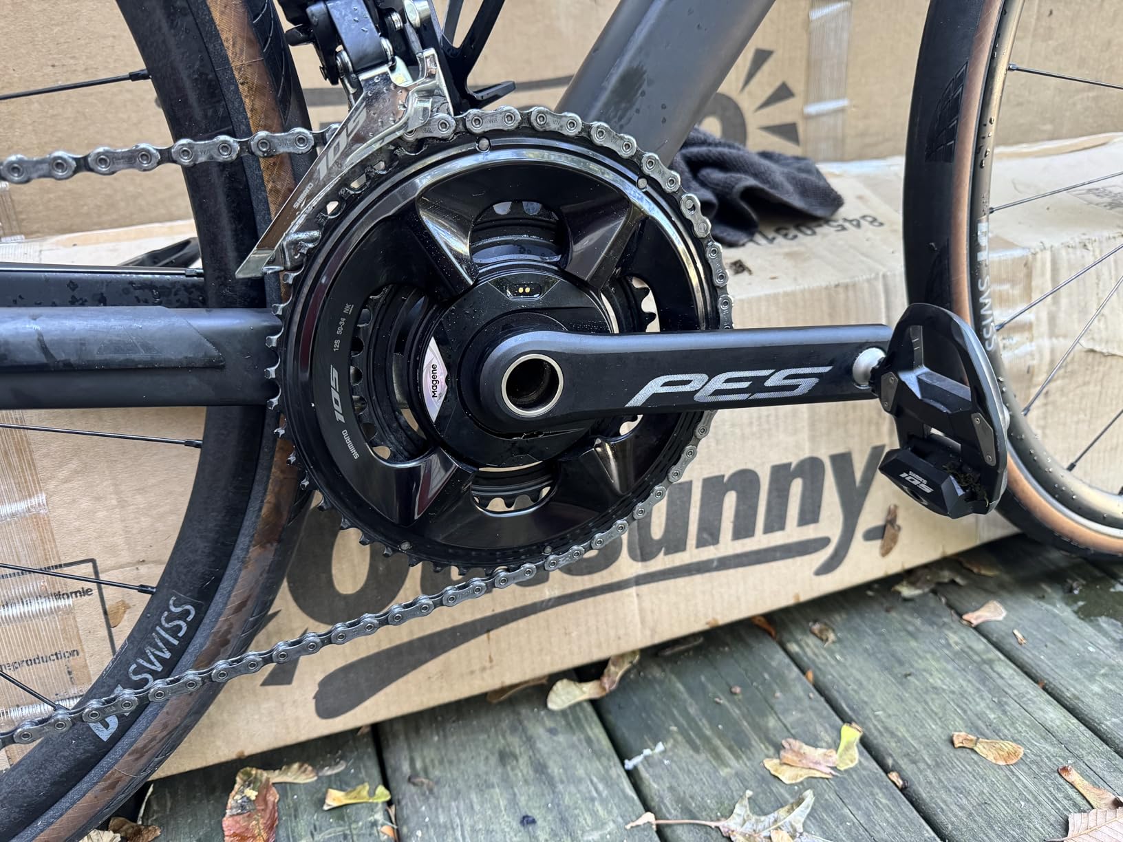 Magene PES P505/P515 Power Meter Crankset - ±1% Accuracy, 625g Lightweight, 380H Battery, 110BCD, ANT+/Bluetooth, IPX7 Waterproof for Cycling customer photo 1