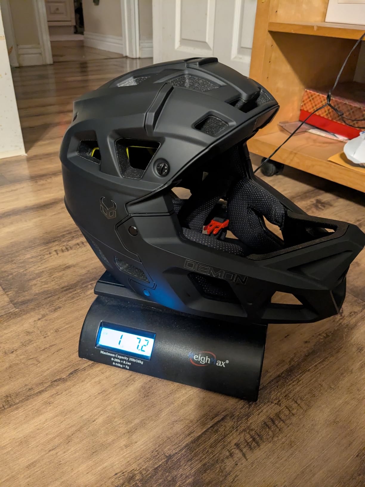 Demon United Podium X MIPS Full Face Mountain Bike Helmet- Removable Fit Pad Options- Advanced Venting System-Lightweight - Fullface DH BMX MTB Helmet customer photo 1